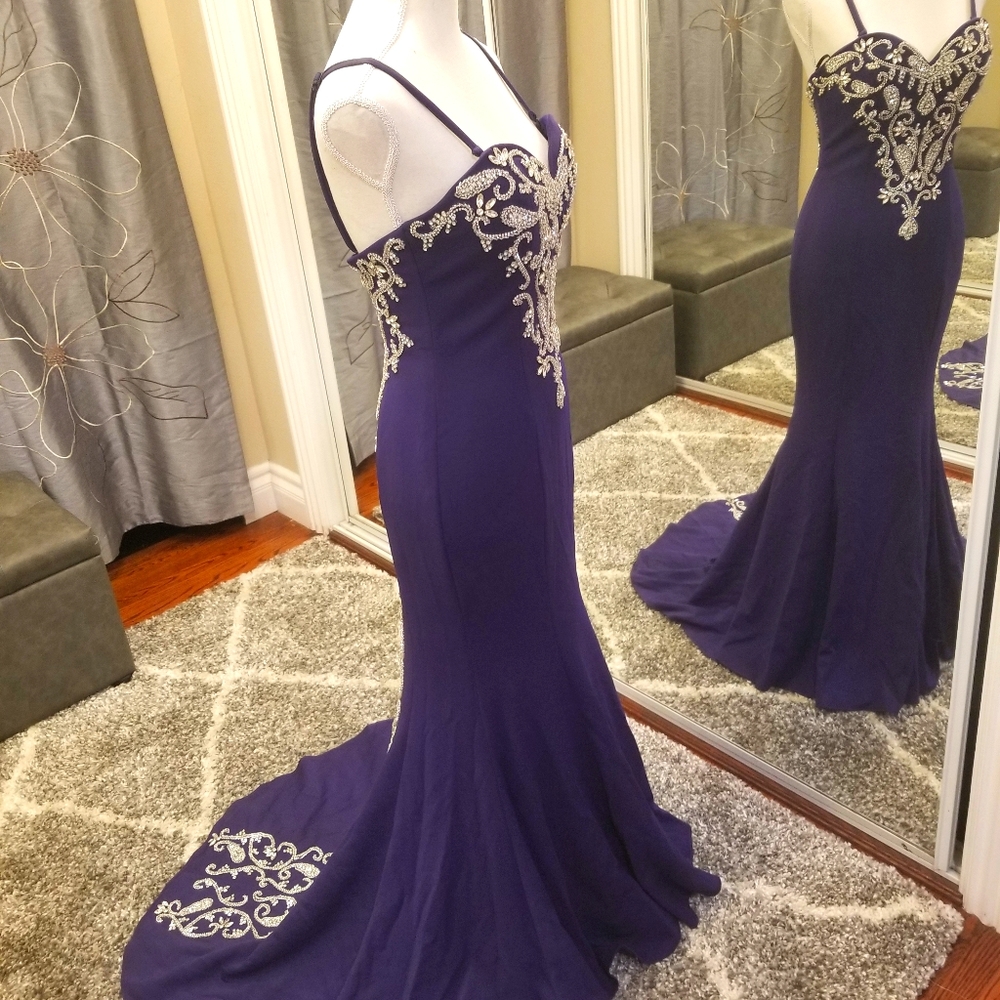 Jovani beaded evening dress - Picture 4 of 13